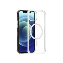 Coque MagSafe Transparente pour iPhone 15, 15 Plus, 15 Pro, 15 Pro Max