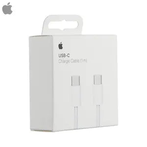 Câble Data USB-C vers USB-C 60W (1m) Officiel Apple blanc