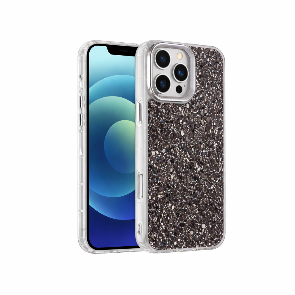 Coque Pailletée Étincelante pour iPhone 17, 17 Air, 17 Pro, 17 Pro Max