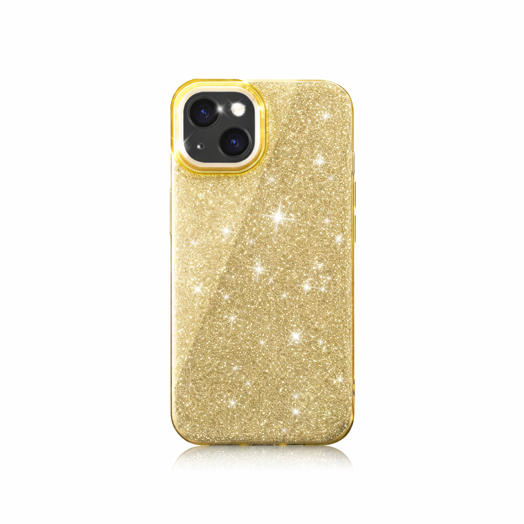 Coque Pailletée Étincelante pour iPhone 16, 16 Plus, 16 Pro, 16 Pro Max – 5 Couleurs Disponibles