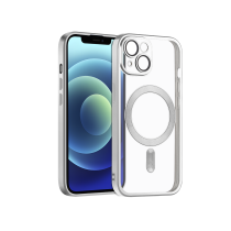 Coque MagSafe Transparente pour iPhone 15, 15 Plus, 15 Pro, 15 Pro Max
