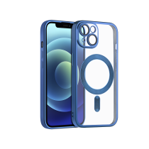 Coque MagSafe Transparente pour iPhone 15, 15 Plus, 15 Pro, 15 Pro Max