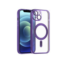 Coque MagSafe Transparente pour iPhone 15, 15 Plus, 15 Pro, 15 Pro Max